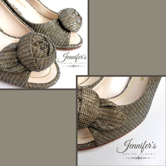 Caparros Women's NEW Willamena Peep Toe Heels NEW! Size 7.5B - Picture 9 of 13